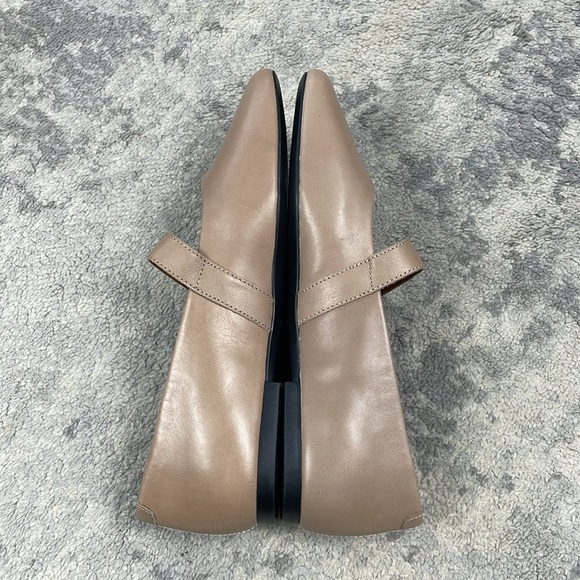 NIB Vagabond Jolin Ballet Mary Jane Flats Patent Taupe Sz 39 - Picture 13 of 16